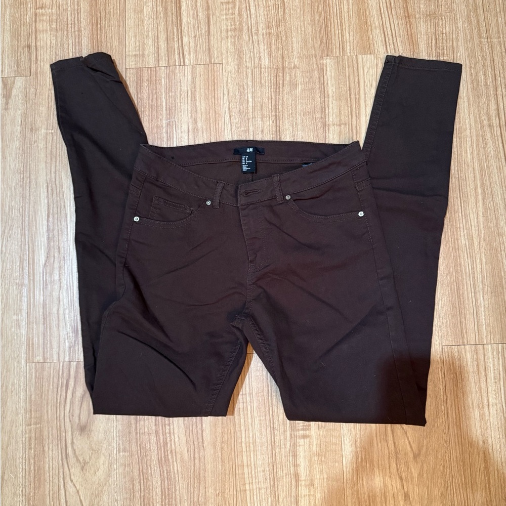 H&M Chocolate Brown Trousers